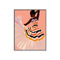 Picture of Dancer & Flourish Poster _GroupedProduct_Rectangle_Portrait_Canvas_Framed_