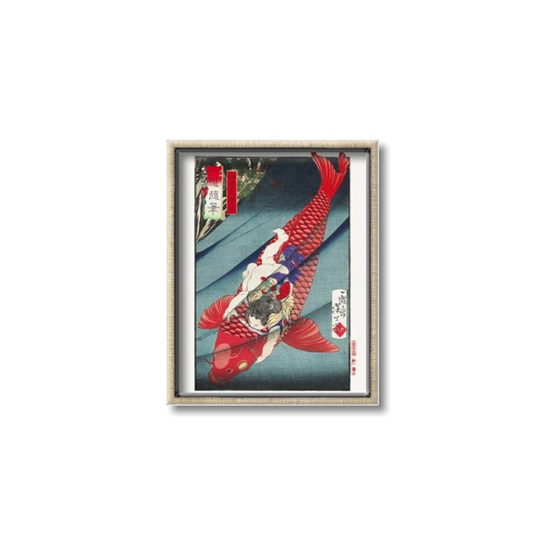 Picture of Saitō No Oniwakamaru (1872–1873) _GroupedProduct_Rectangle_Portrait_Canvas_Framed_