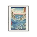 Picture of Awa Province Naruto Whirlpools _GroupedProduct_Rectangle_Portrait_Canvas_Framed_