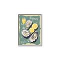 Picture of Oysters Poster _GroupedProduct_Rectangle_Portrait_Canvas_Framed_