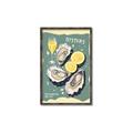Picture of Oysters Poster _GroupedProduct_Rectangle_Portrait_Canvas_Framed_