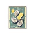 Picture of Oysters Poster _GroupedProduct_Rectangle_Portrait_Canvas_Framed_