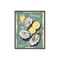 Picture of Oysters Poster _GroupedProduct_Rectangle_Portrait_Canvas_Framed_