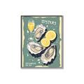 Picture of Oysters Poster _GroupedProduct_Rectangle_Portrait_Canvas_Framed_
