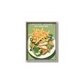 Picture of Caesar Salad Poster _GroupedProduct_Rectangle_Portrait_Canvas_Framed_