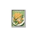 Picture of Caesar Salad Poster _GroupedProduct_Rectangle_Portrait_Canvas_Framed_