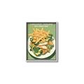 Picture of Caesar Salad Poster _GroupedProduct_Rectangle_Portrait_Canvas_Framed_