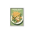 Picture of Caesar Salad Poster _GroupedProduct_Rectangle_Portrait_Canvas_Framed_