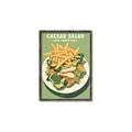 Picture of Caesar Salad Poster _GroupedProduct_Rectangle_Portrait_Canvas_Framed_