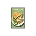 Picture of Caesar Salad Poster _GroupedProduct_Rectangle_Portrait_Canvas_Framed_