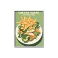 Picture of Caesar Salad Poster _GroupedProduct_Rectangle_Portrait_Canvas_Framed_