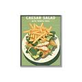 Picture of Caesar Salad Poster _GroupedProduct_Rectangle_Portrait_Canvas_Framed_
