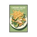 Picture of Caesar Salad Poster _GroupedProduct_Rectangle_Portrait_Canvas_Framed_