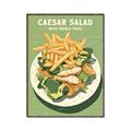 Picture of Caesar Salad Poster _GroupedProduct_Rectangle_Portrait_Canvas_Framed_