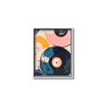 Picture of Retro Vinyl Records Poster _GroupedProduct_Rectangle_Portrait_Canvas_Framed_