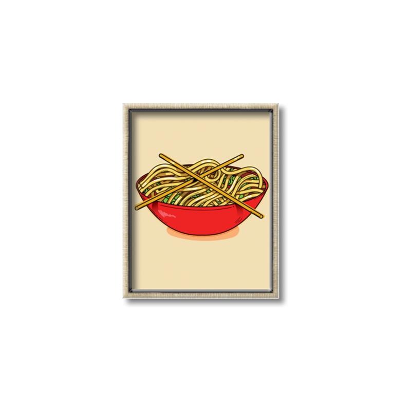 Picture of China Noodles _GroupedProduct_Rectangle_Portrait_Canvas_Framed_