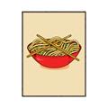Picture of China Noodles _GroupedProduct_Rectangle_Portrait_Canvas_Framed_