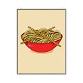 Picture of China Noodles _GroupedProduct_Rectangle_Portrait_Canvas_Framed_