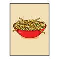 Picture of China Noodles _GroupedProduct_Rectangle_Portrait_Canvas_Framed_