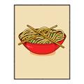 Picture of China Noodles _GroupedProduct_Rectangle_Portrait_Canvas_Framed_