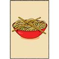 Picture of China Noodles _GroupedProduct_Rectangle_Portrait_Canvas_Framed_