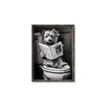 Picture of Potty Pooch _GroupedProduct_Rectangle_Portrait_Canvas_Framed_