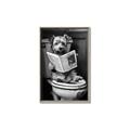 Picture of Potty Pooch _GroupedProduct_Rectangle_Portrait_Canvas_Framed_