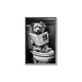 Picture of Potty Pooch _GroupedProduct_Rectangle_Portrait_Canvas_Framed_