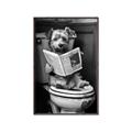 Picture of Potty Pooch _GroupedProduct_Rectangle_Portrait_Canvas_Framed_