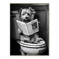 Picture of Potty Pooch _GroupedProduct_Rectangle_Portrait_Canvas_Framed_