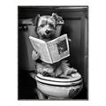 Picture of Potty Pooch _GroupedProduct_Rectangle_Portrait_Canvas_Framed_