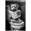 Picture of Potty Pooch _GroupedProduct_Rectangle_Portrait_Canvas_Framed_