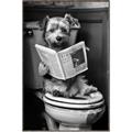 Picture of Potty Pooch _GroupedProduct_Rectangle_Portrait_Canvas_Framed_