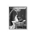 Picture of Splish Splash Safari _GroupedProduct_Rectangle_Portrait_Canvas_Framed_