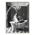 Picture of Splish Splash Safari _GroupedProduct_Rectangle_Portrait_Canvas_Framed_