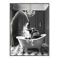 Picture of Splish Splash Safari _GroupedProduct_Rectangle_Portrait_Canvas_Framed_