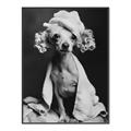 Picture of Spa Day Pooch _GroupedProduct_Rectangle_Portrait_Canvas_Framed_