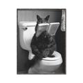 Picture of Kitty Cat Throne Room _GroupedProduct_Rectangle_Portrait_Canvas_Framed_