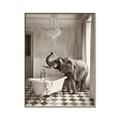 Picture of Luxuary Elephant _GroupedProduct_Rectangle_Portrait_Canvas_Framed_