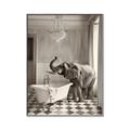 Picture of Luxuary Elephant _GroupedProduct_Rectangle_Portrait_Canvas_Framed_
