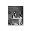 Picture of Penguin Party _GroupedProduct_Rectangle_Portrait_Canvas_Framed_