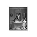 Picture of Penguin Party _GroupedProduct_Rectangle_Portrait_Canvas_Framed_