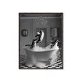 Picture of Penguin Party _GroupedProduct_Rectangle_Portrait_Canvas_Framed_