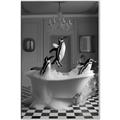 Picture of Penguin Party _GroupedProduct_Rectangle_Portrait_Canvas_Framed_