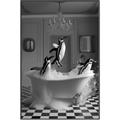 Picture of Penguin Party _GroupedProduct_Rectangle_Portrait_Canvas_Framed_