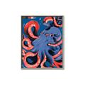 Picture of Tentacle Whirl Poster _GroupedProduct_Rectangle_Portrait_Canvas_Framed_