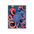 Picture of Tentacle Whirl Poster _GroupedProduct_Rectangle_Portrait_Canvas_Framed_