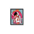 Picture of Space Explorer Poster _GroupedProduct_Rectangle_Portrait_Canvas_Framed_
