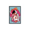 Picture of Space Explorer Poster _GroupedProduct_Rectangle_Portrait_Canvas_Framed_