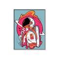 Picture of Space Explorer Poster _GroupedProduct_Rectangle_Portrait_Canvas_Framed_